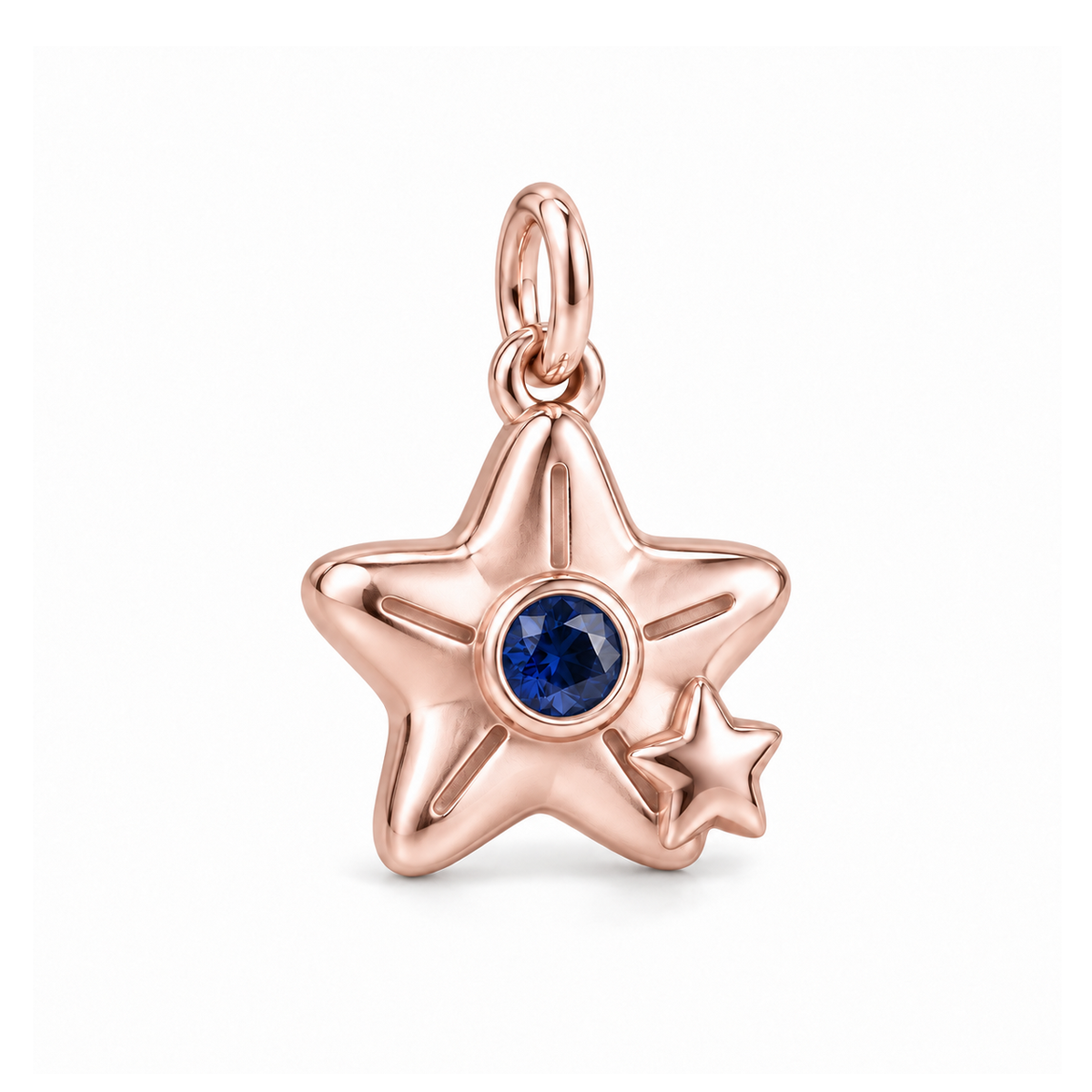 Blue Star Charm — Rose Gold | charm-topics-remaining-444-2026-09-14 | topic-090