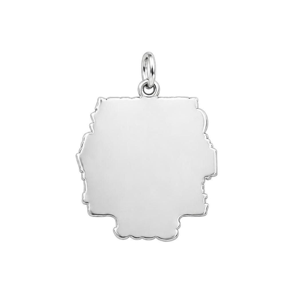 Bonfire and Beer RV Life Charm Bracelet – Personalized Mom Gift – back of the charm, engraving area