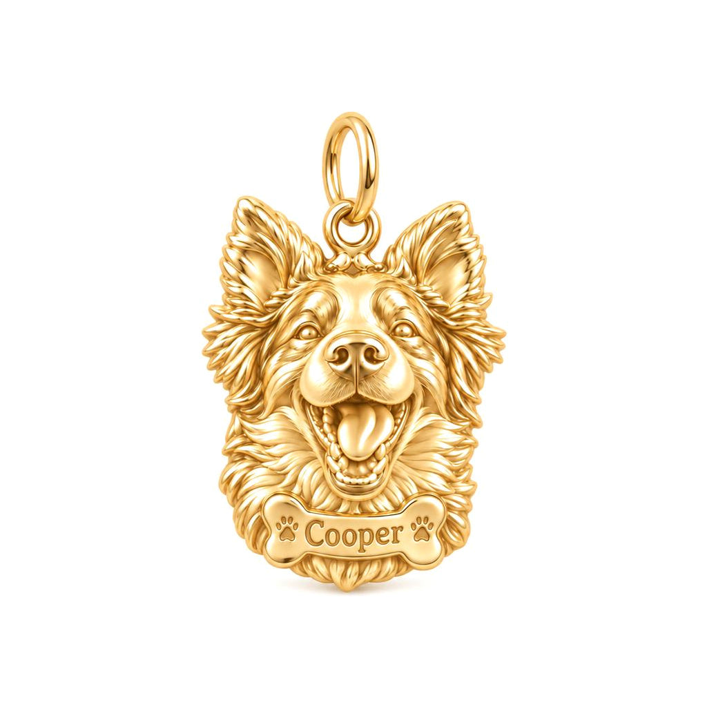 Border Collie Happy Tail Wag Charm Bracelet – Personalized Dog Mom Gift