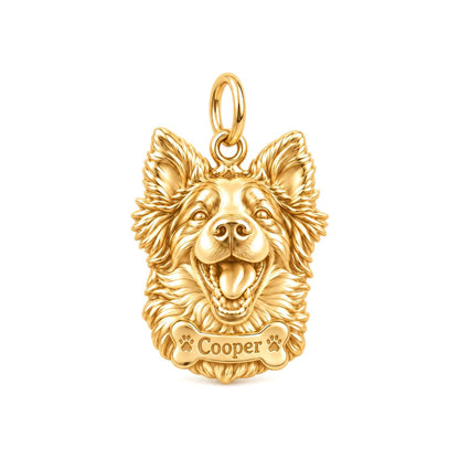 Border Collie Happy Tail Wag Charm Bracelet – Personalized Dog Mom Gift