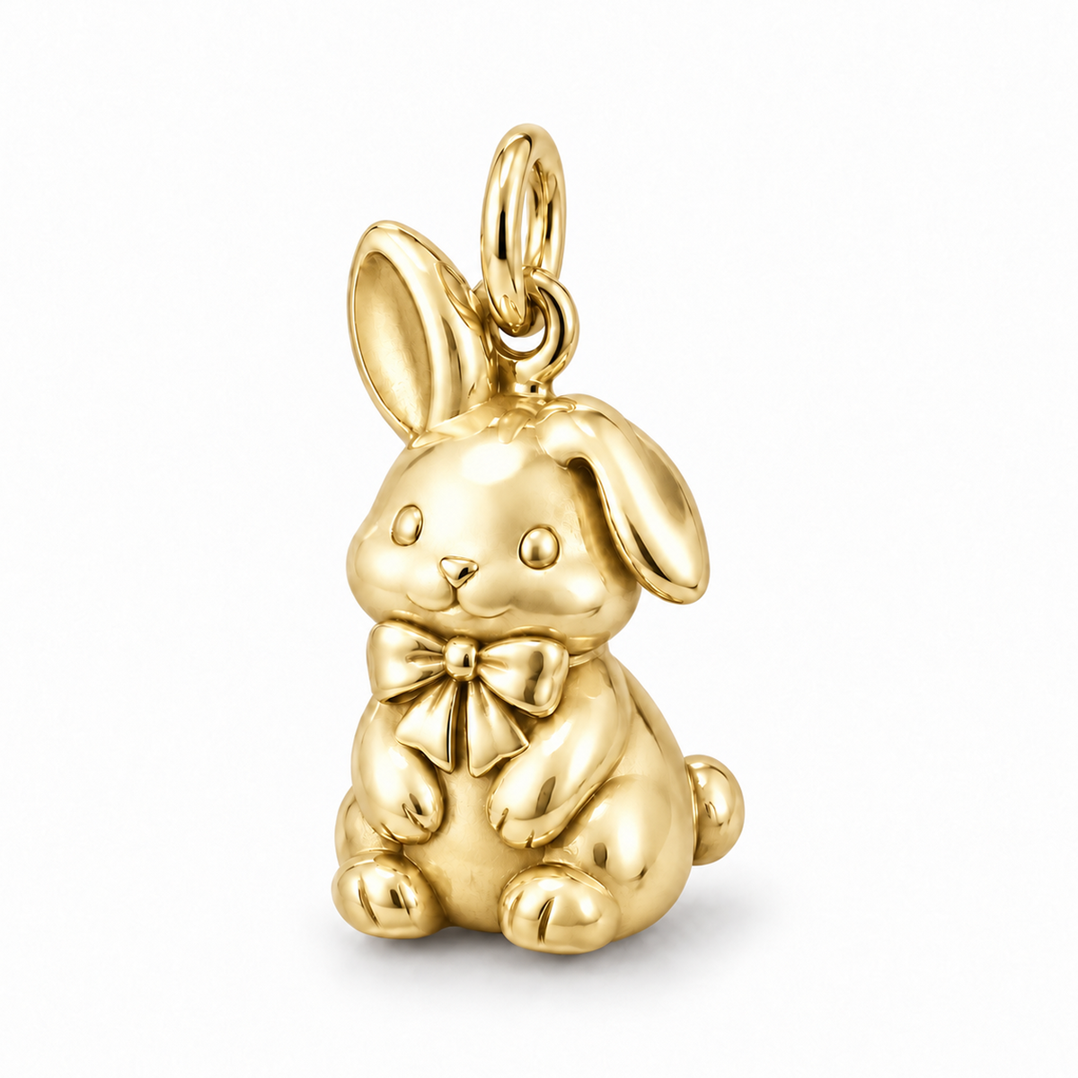 Bow Bunny Charm — Gold | charm-topics-remaining-444-2026-09-14 | topic-080