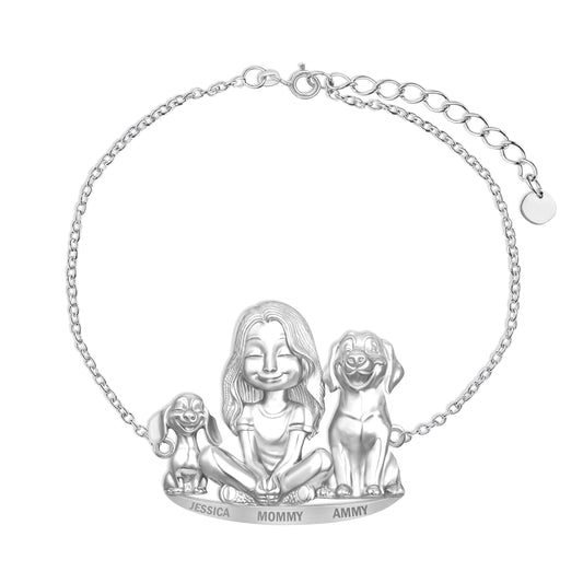 Matching Silver Bracelet - Same Design as Your Necklace