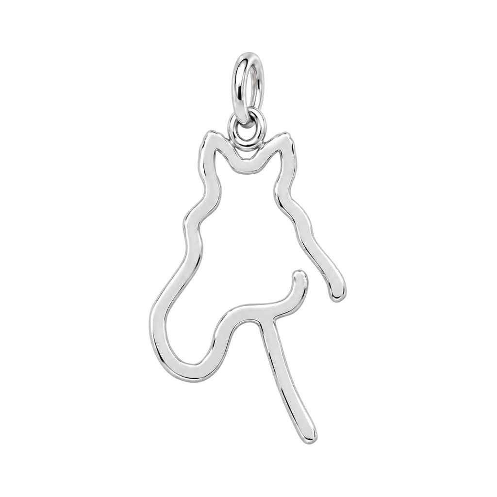 Braided Lasso Horse Charm Bracelet – Personalized Horse Mom Gift – back of the charm, engraving area