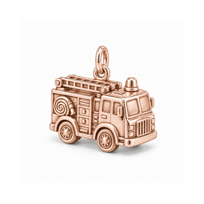 Brave Fire Engine Charm — Rose Gold | charm-topics-remaining-444-2026-09-14 | topic-316