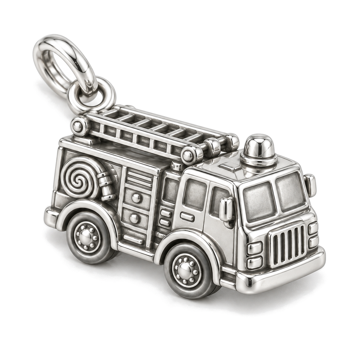 Brave Fire Engine Charm — Silver Super Macro | charm-topics-remaining-444-2026-09-14 | topic-316