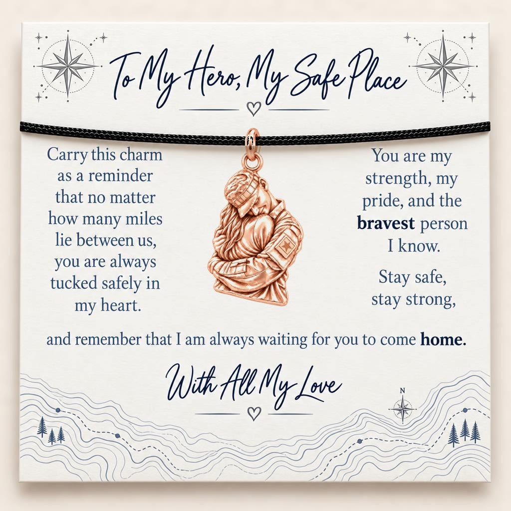 Brave Heart Homecoming Charm Bracelet – Personalized Hero Gift