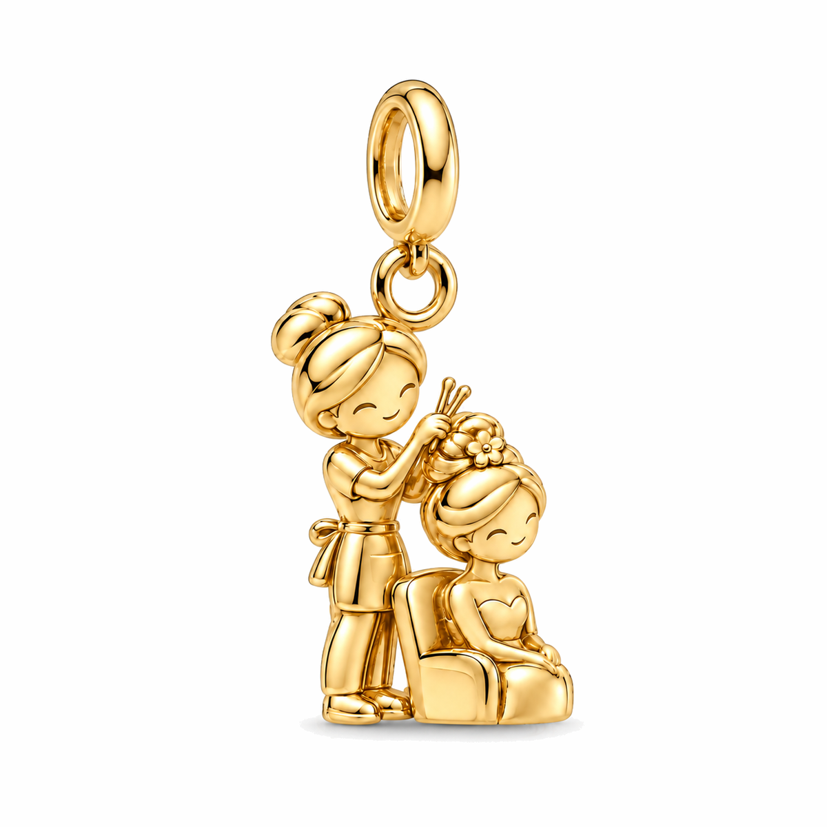 Bridal Updo Dangle Charm | Gold | sha256:f953af7b52e72ccdc79e2bdad037959bab31e7b509e4b2adc0da9bcddf6fd0fb