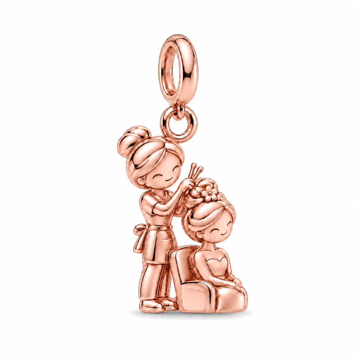 Bridal Updo Dangle Charm | Rose Gold | sha256:c3401008b898ea5c9a45d70d3a30f7947080b3fc77ec90753a70d46bdde74c6b