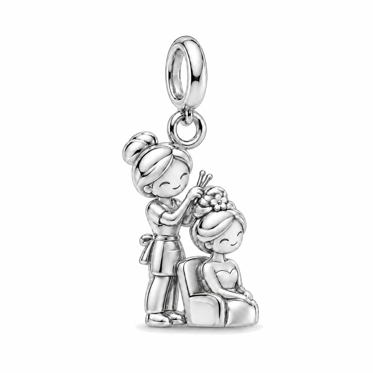 Bridal Updo Dangle Charm | Silver | sha256:4febba42e4a42f4c52363c628a1a2c04a815c8bf55a4a7841649f3d72d4f4533