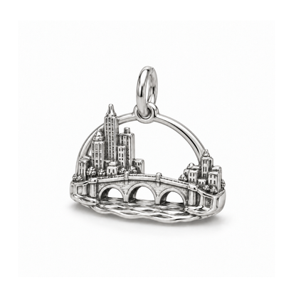 Bridge Between Us Charm — Silver | charm-topics-remaining-444-2026-09-14 | topic-136