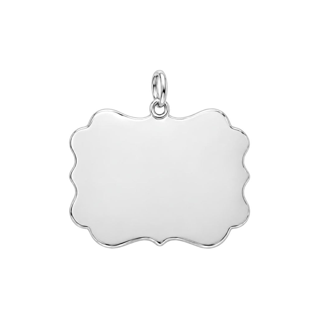 Brothers and Sisters Charm Bracelet – Personalized Sibling Gift – back of the charm, engraving area