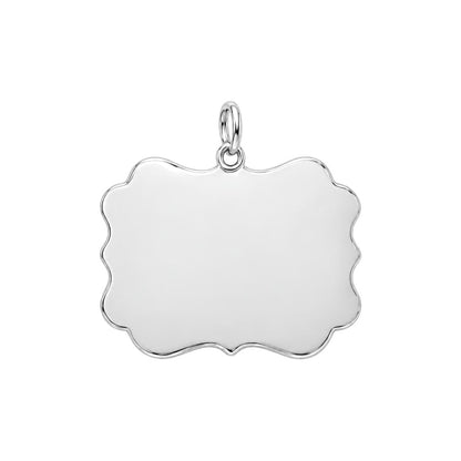 Brothers and Sisters Charm Bracelet – Personalized Sibling Gift – back of the charm, engraving area
