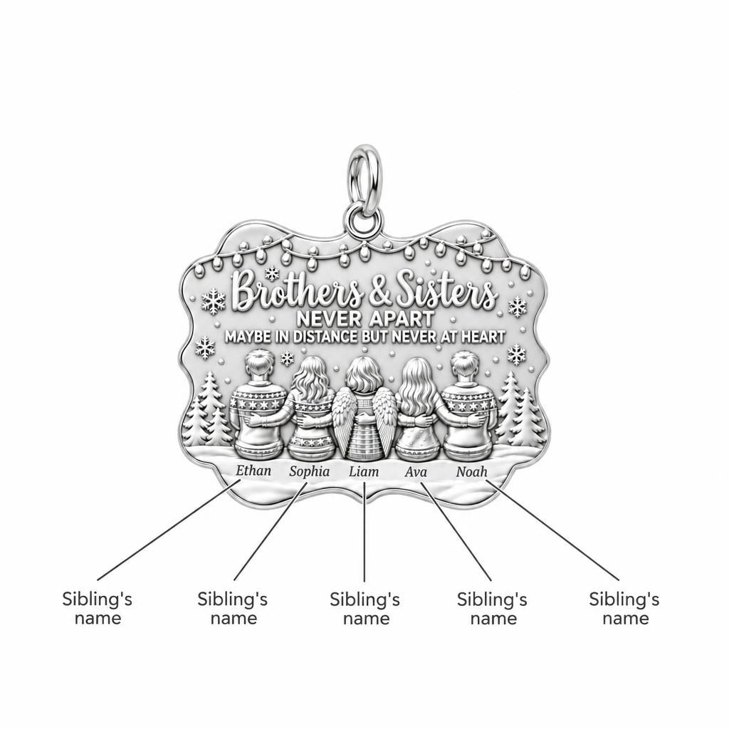 Brothers and Sisters Charm Bracelet – Personalized Sibling Gift – personalization guide