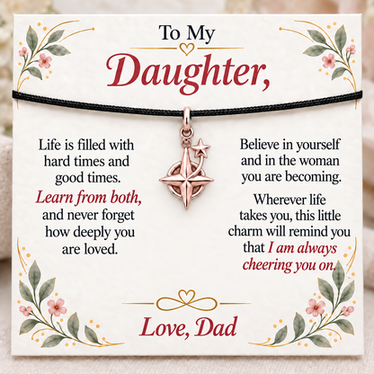 Guiding Star, Believe in Your Journey — Main image, rose gold finish