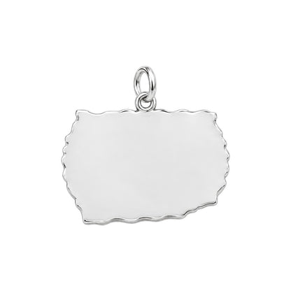 Camp Quitcherbitchin Charm Bracelet – Personalized Couple Gift – back of the charm, engraving area