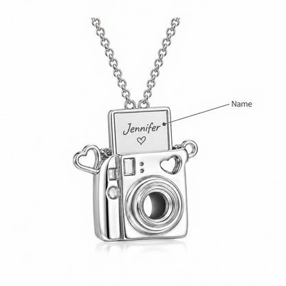 Captured Moments Camera Charm – Personalized Photographer Gift – personalization guide