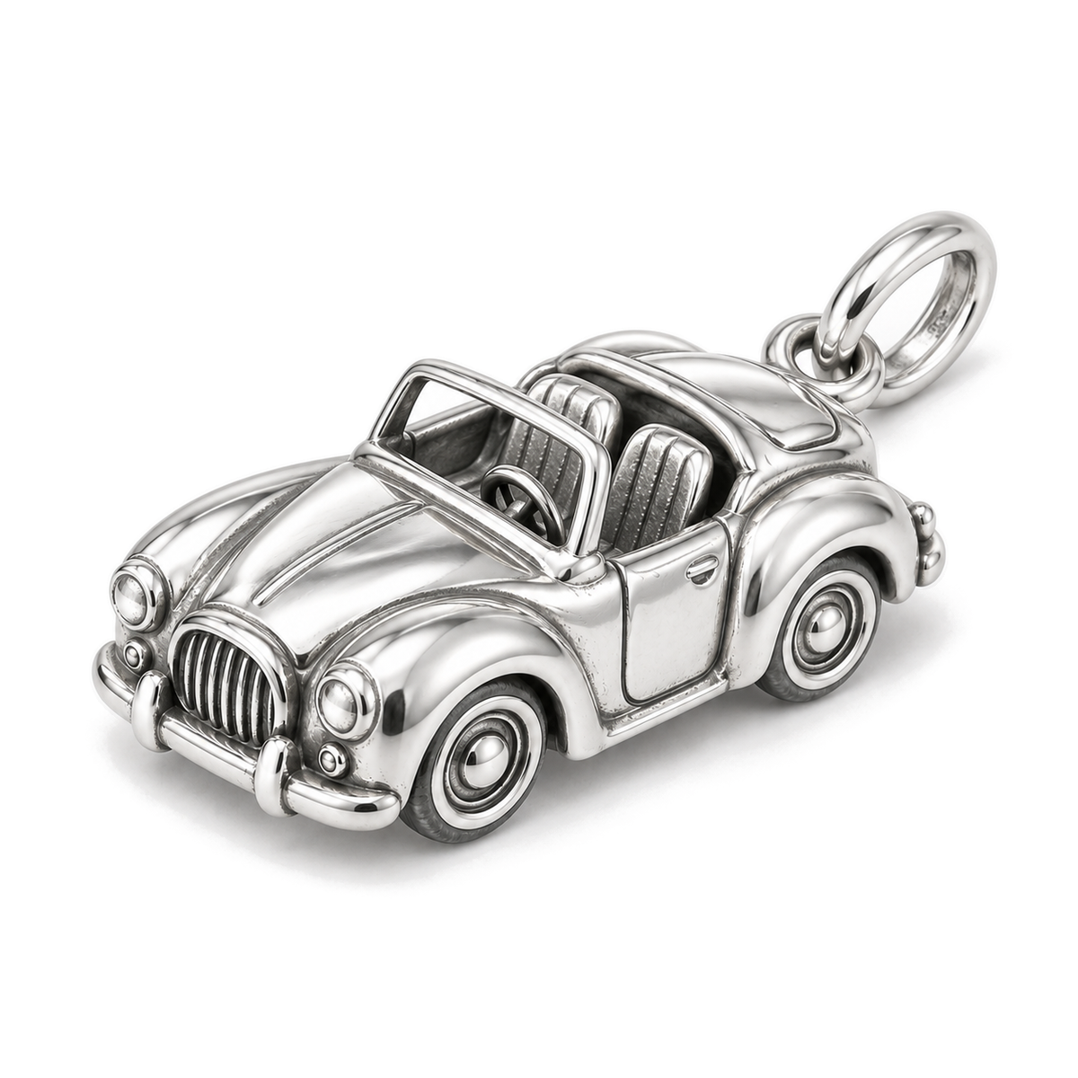 Carefree Convertible Charm — Silver Super Macro | charm-topics-remaining-444-2026-09-14 | topic-305