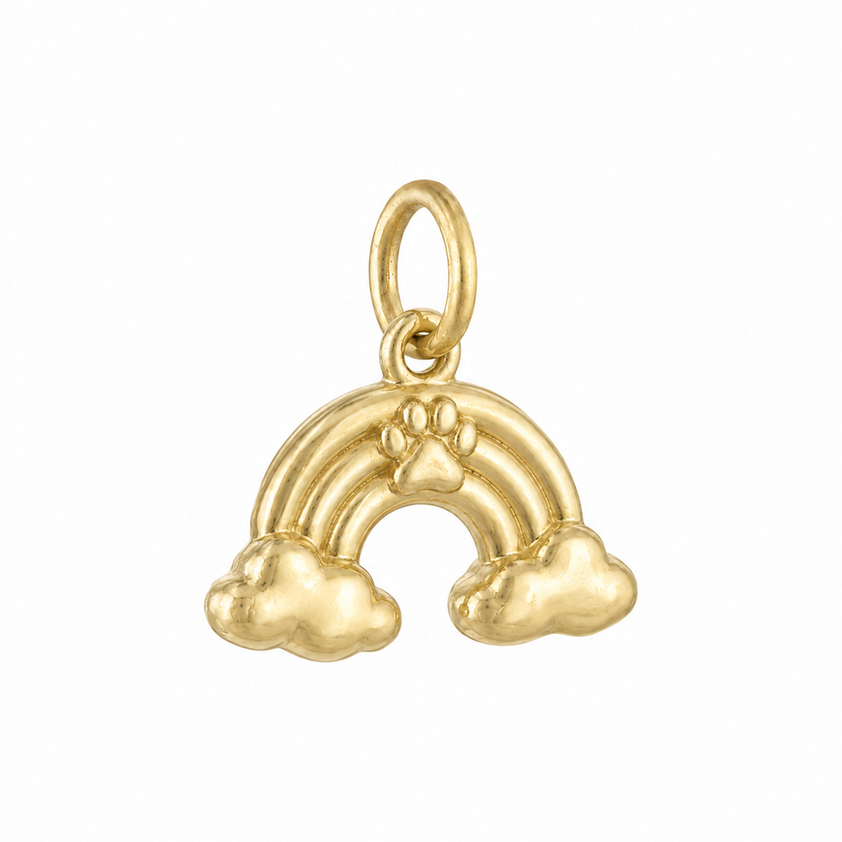 Across the Rainbow Bridge Charm — Gold | codex-batch:charmco60-collections-20260910 | 06-forever-loved/02-rainbow-bridge