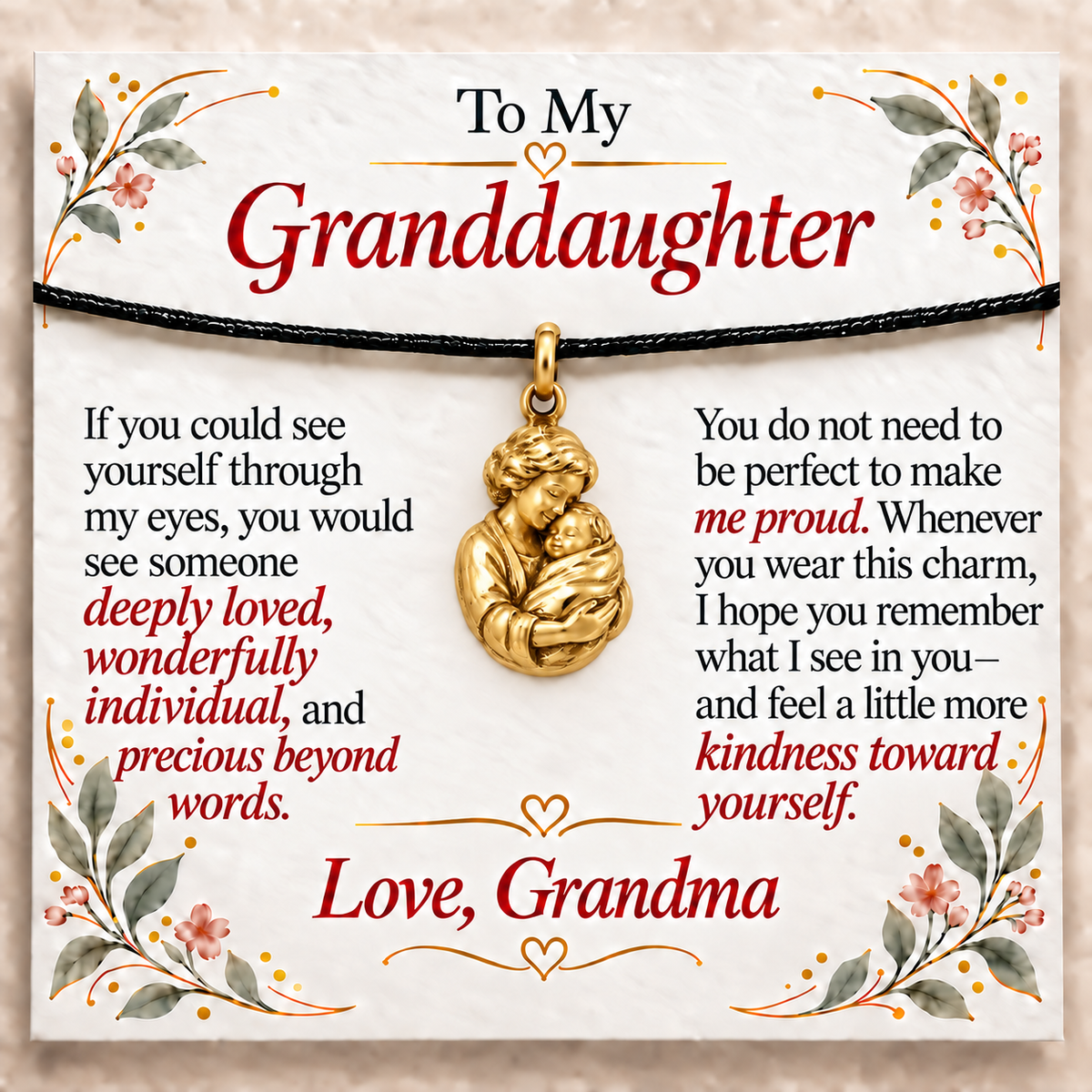 Cradled Love: Precious Beyond Words | gold | 33b9e5e7efcd87528646db1114da466399b85d95708938e90c33d4dee3ecc516
