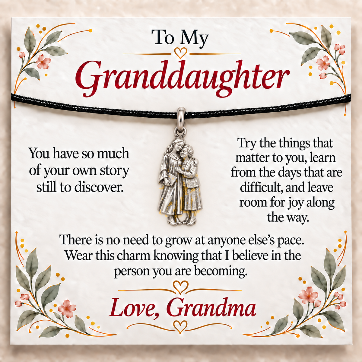 Graduation Embrace: Grow Your Own Way | gold | b719325075fad456e3d6bb9318550bf80412c90fe33a9bd05c16215a4a03f1ad