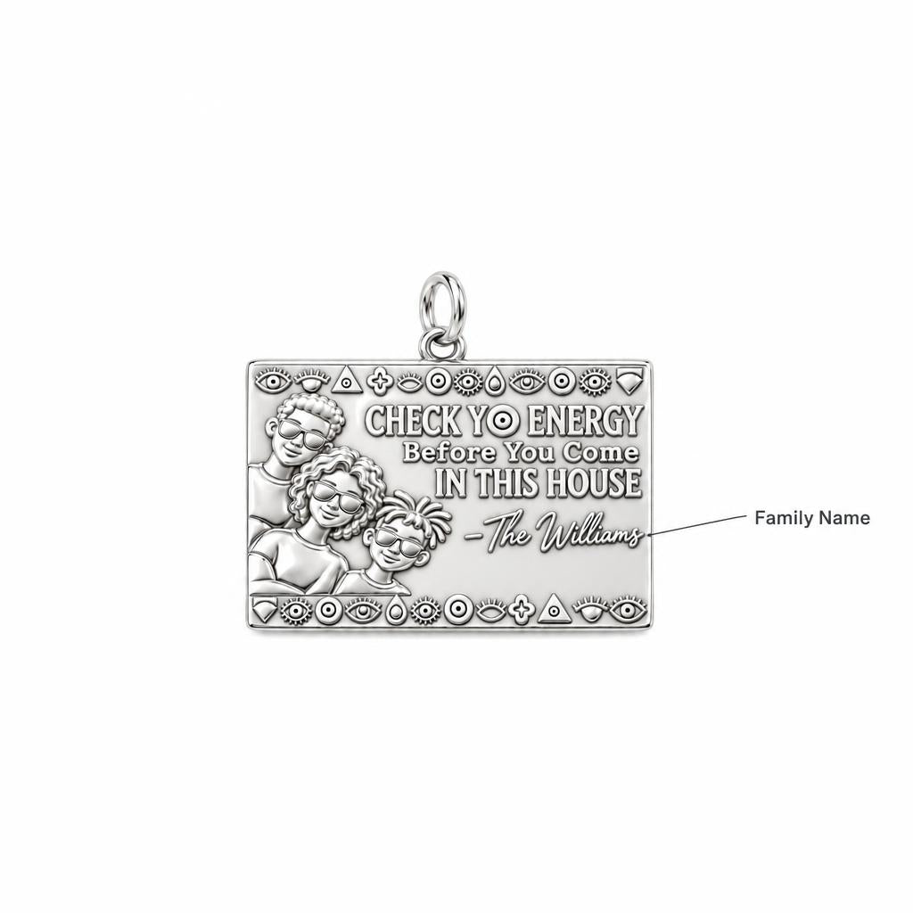 Check Yo Energy Charm Bracelet – Personalized Family Gift – personalization guide