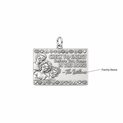 Check Yo Energy Charm Bracelet – Personalized Family Gift – personalization guide