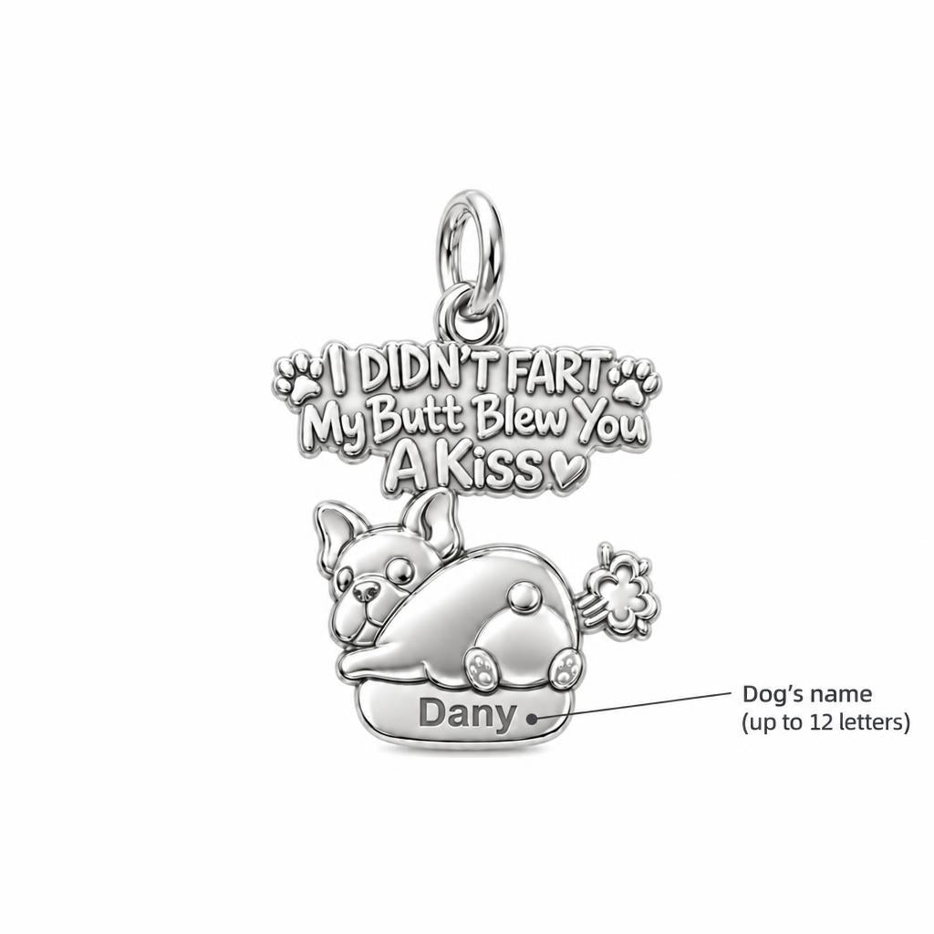 Cheeky Puppy Kiss Charm Bracelet – Personalized Dog Mom Gift – personalization guide