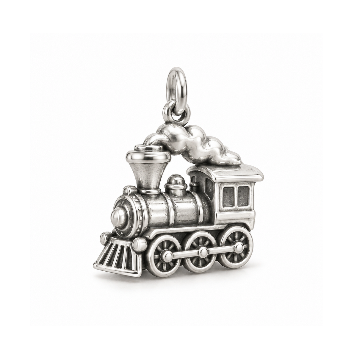 Childhood Steam Engine Charm — Silver | charm-topics-remaining-444-2026-09-14 | topic-302