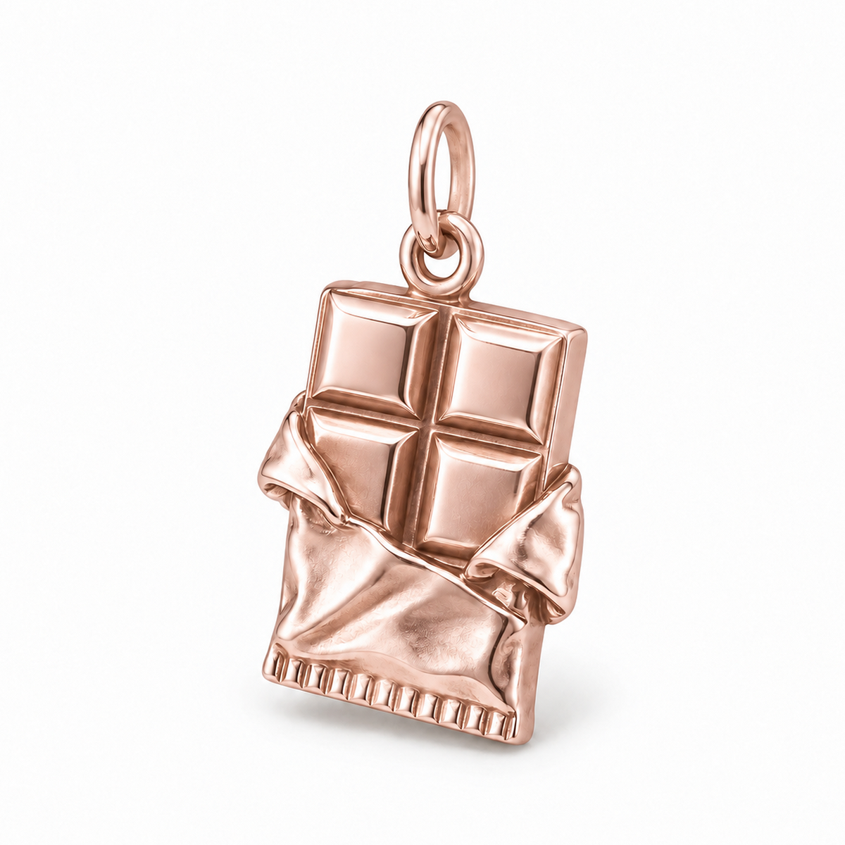 Chocolate Bar Charm — Rose Gold | charm-topics-remaining-444-2026-09-14 | topic-010
