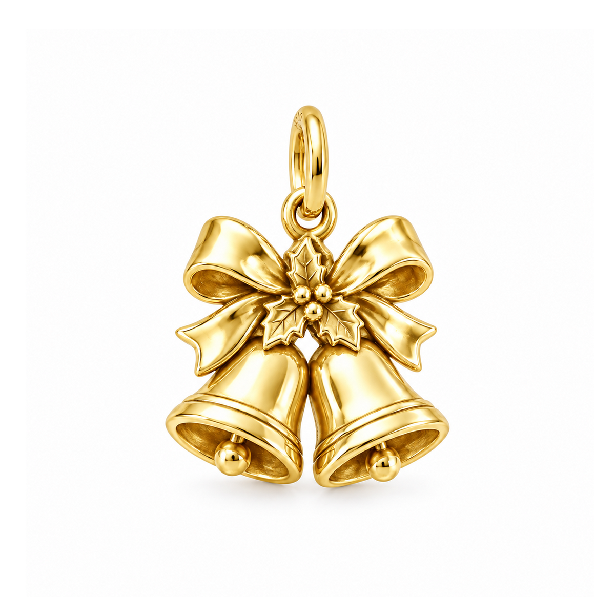 Christmas Bells Charm — Gold | charm-topics-remaining-444-2026-09-14 | topic-147