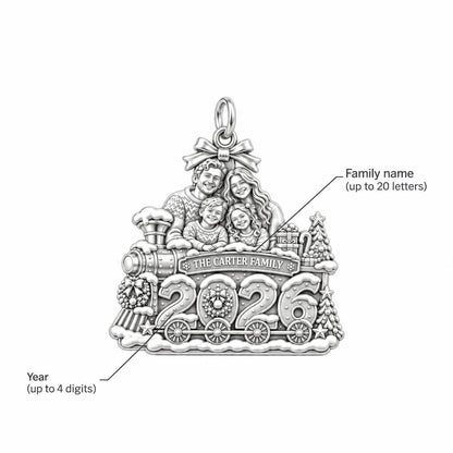 Christmas Holiday Express Charm Bracelet – Personalized Mom Gift – personalization guide