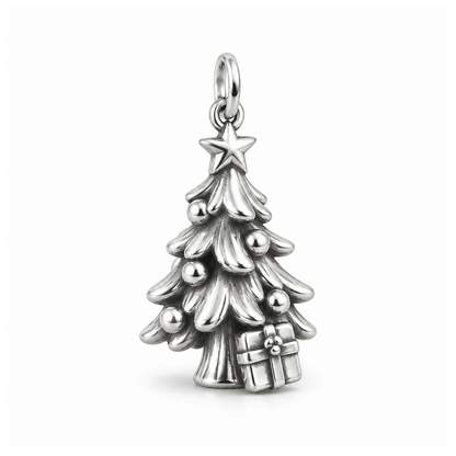 Christmas Morning Charm — Silver | charm-topics-remaining-444-2026-09-14 | topic-146