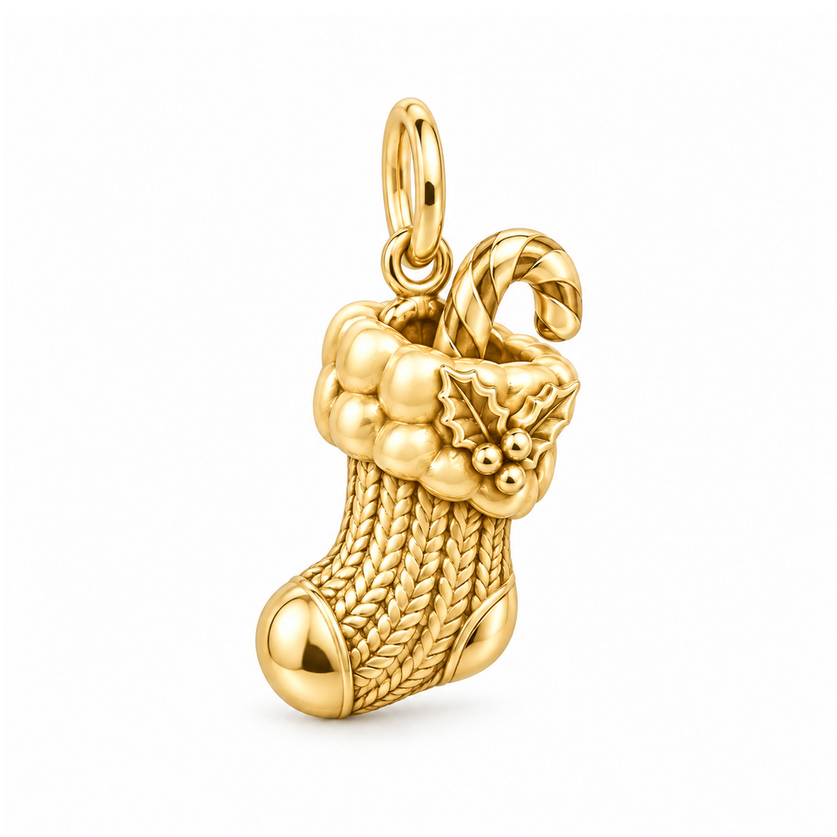 Christmas Stocking Charm — Gold | charm-topics-remaining-444-2026-09-14 | topic-149