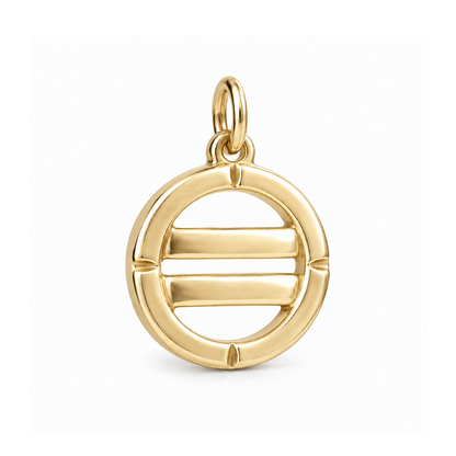 Circle of Equality Charm — Gold | charm-topics-remaining-444-2026-09-14 | topic-184