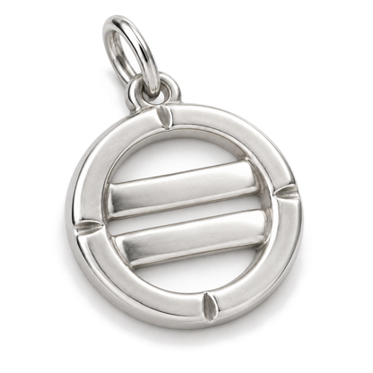 Circle of Equality Charm — Silver Super Macro | charm-topics-remaining-444-2026-09-14 | topic-184