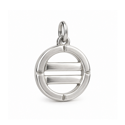 Circle of Equality Charm — Silver | charm-topics-remaining-444-2026-09-14 | topic-184