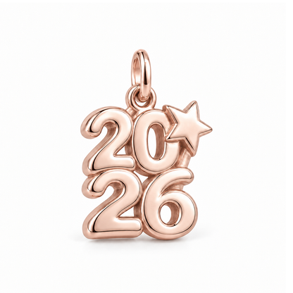 Class of 2026 Charm — Rose Gold | charm-topics-remaining-444-2026-09-14 | topic-400