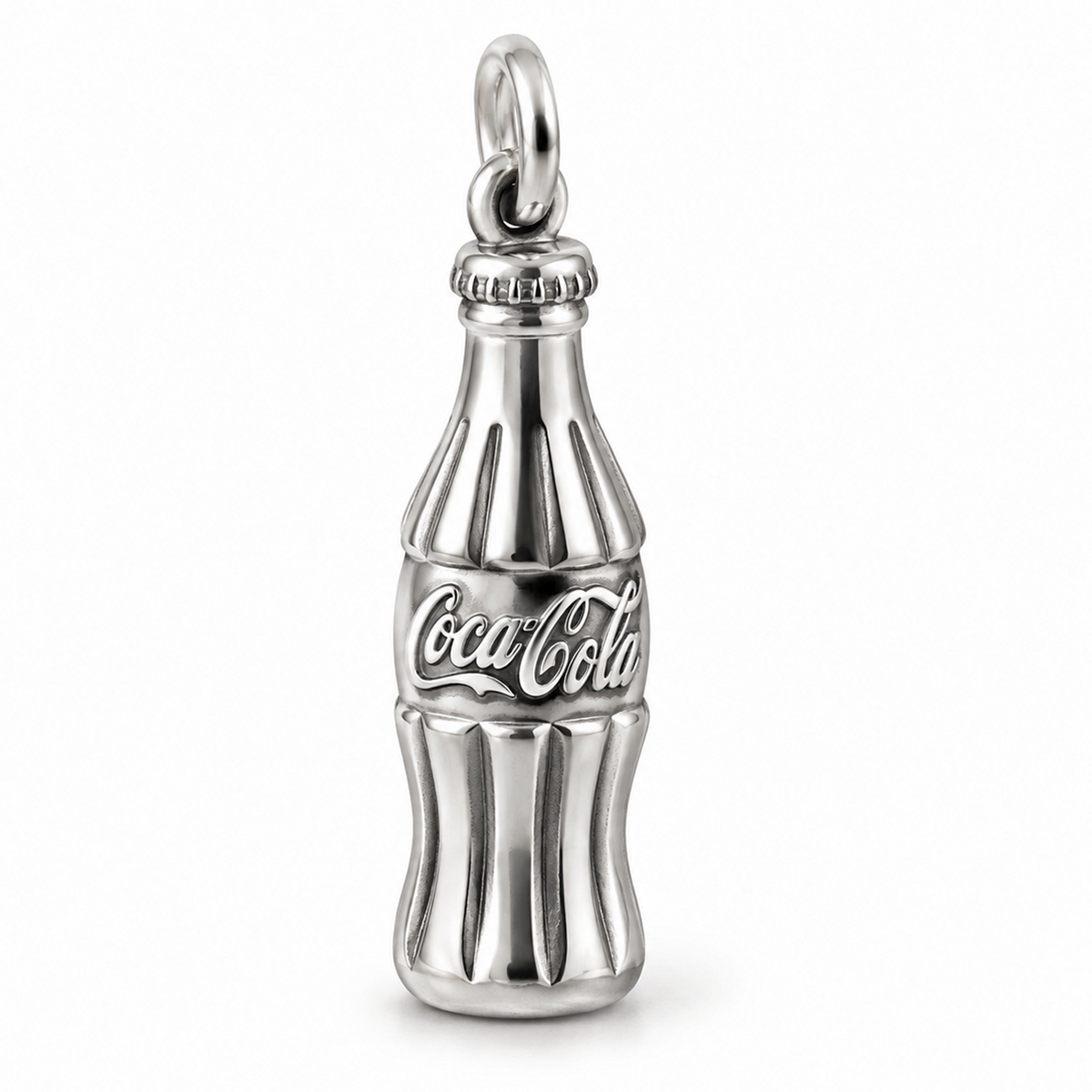 Classic Cola Bottle Charm — Silver | charm-topics-remaining-444-2026-09-14 | topic-372