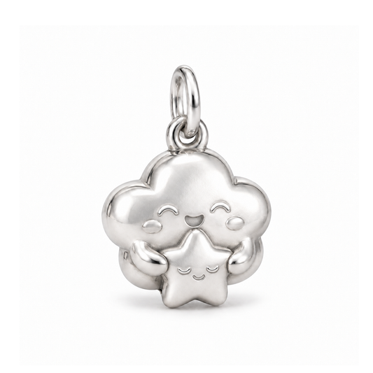 Cloud & Star Charm — Silver | charm-topics-remaining-444-2026-09-14 | topic-079