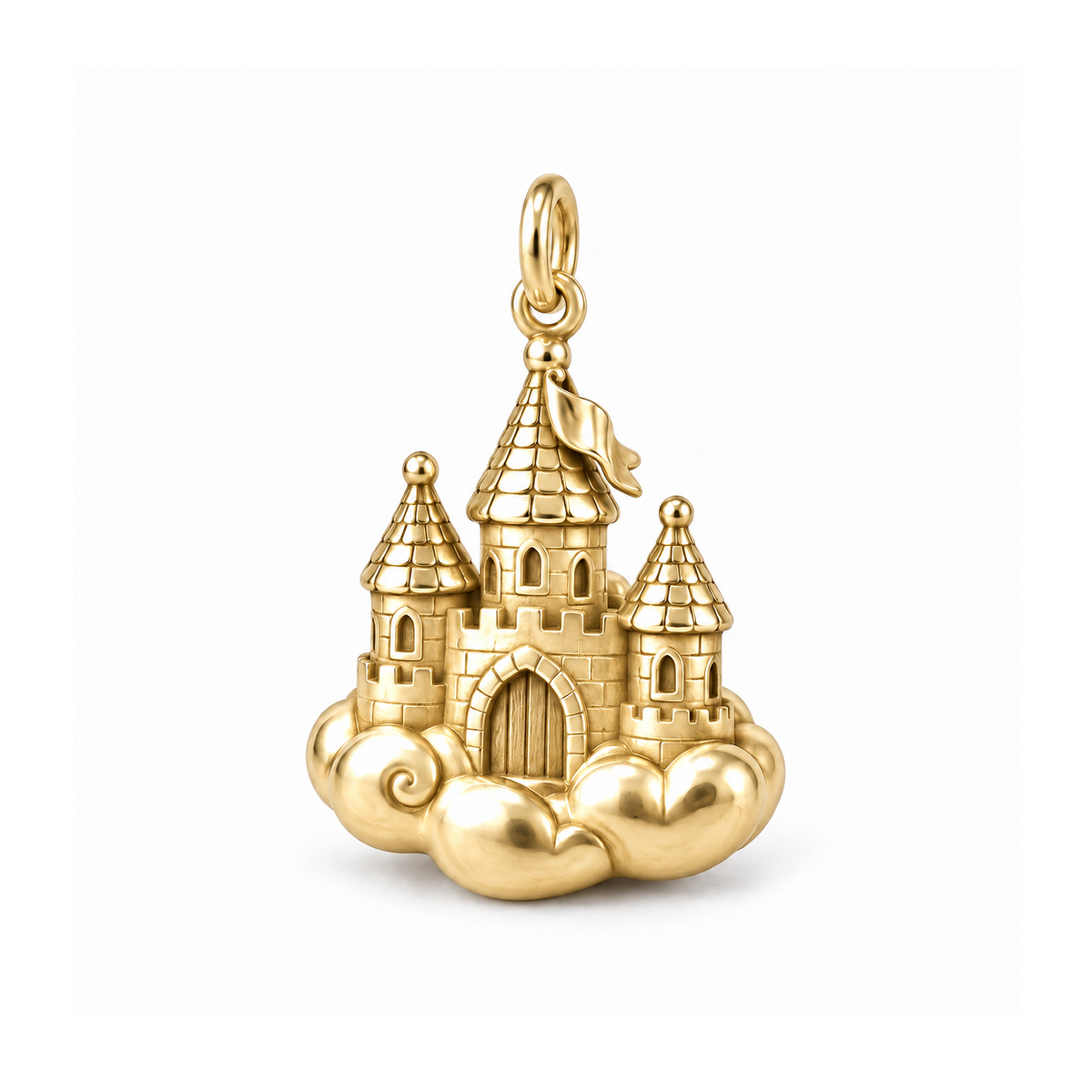Cloud Castle Charm — Gold | charm-topics-remaining-444-2026-09-14 | topic-132