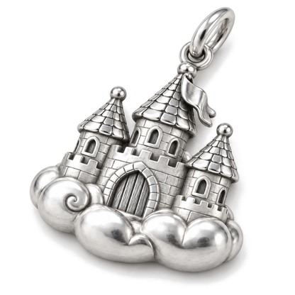 Cloud Castle Charm — Silver Super Macro | charm-topics-remaining-444-2026-09-14 | topic-132