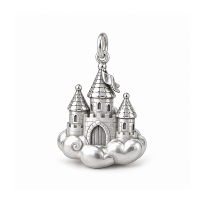 Cloud Castle Charm — Silver | charm-topics-remaining-444-2026-09-14 | topic-132