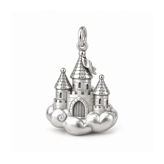 Cloud Castle Charm — Silver | charm-topics-remaining-444-2026-09-14 | topic-132