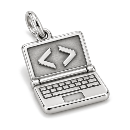 Code Companion Charm — Silver Super Macro | charm-topics-remaining-444-2026-09-14 | topic-193