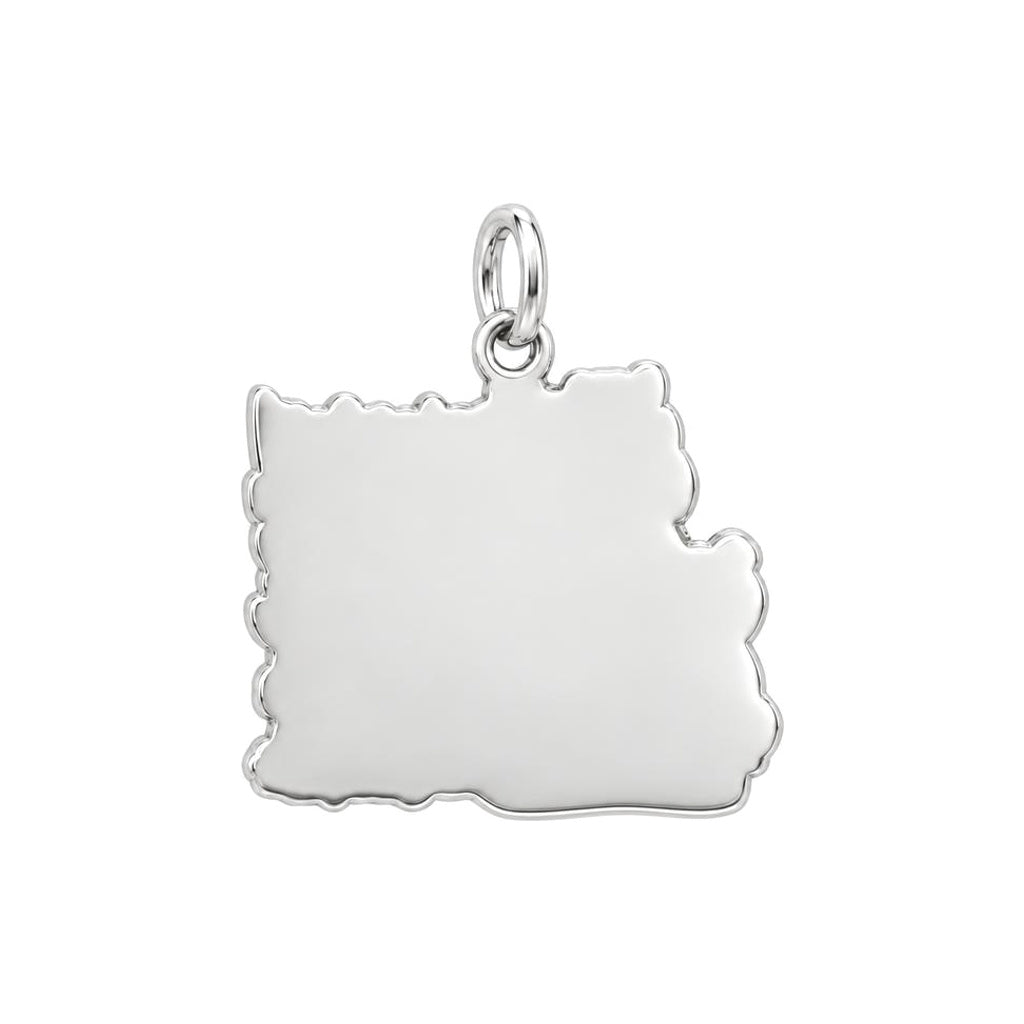 Coffee and Cats Charm Bracelet – Personalized Cat Mom Gift – back of the charm, engraving area