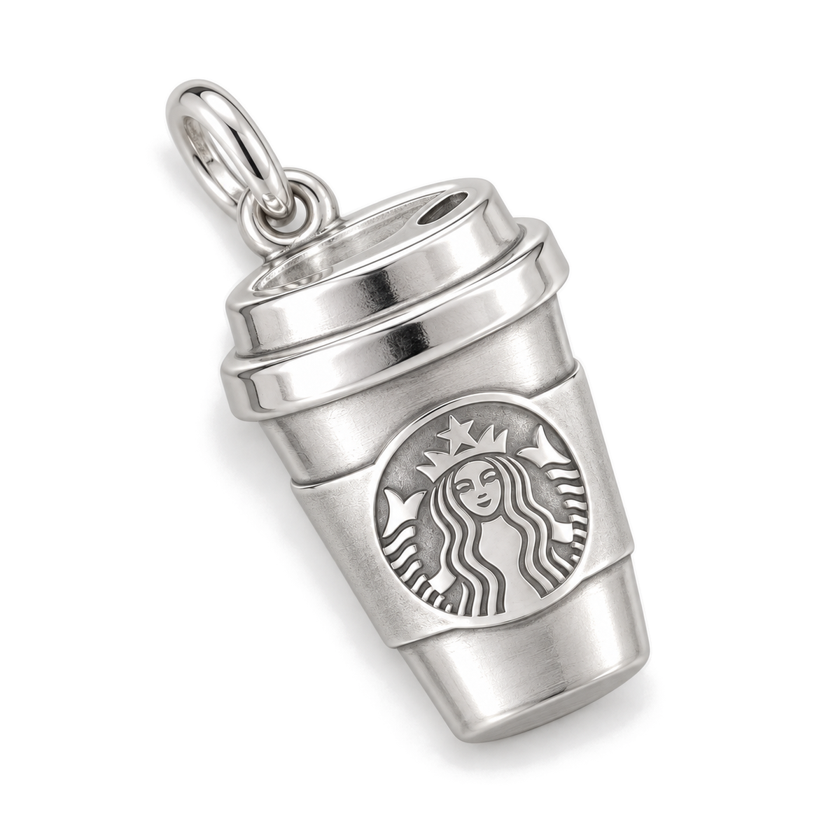 Coffee Break Cup Charm — Silver Super Macro | charm-topics-remaining-444-2026-09-14 | topic-375