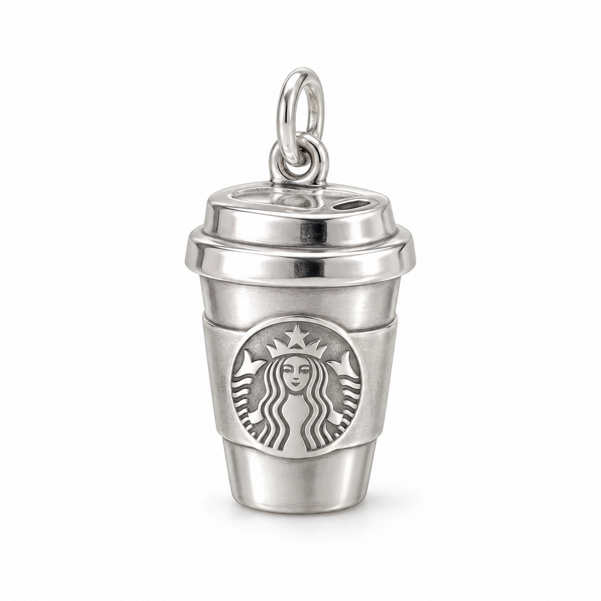 Coffee Break Cup Charm — Silver | charm-topics-remaining-444-2026-09-14 | topic-375