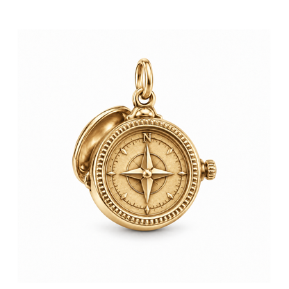 Compass Charm — Gold | charm-topics-remaining-444-2026-09-14 | topic-083