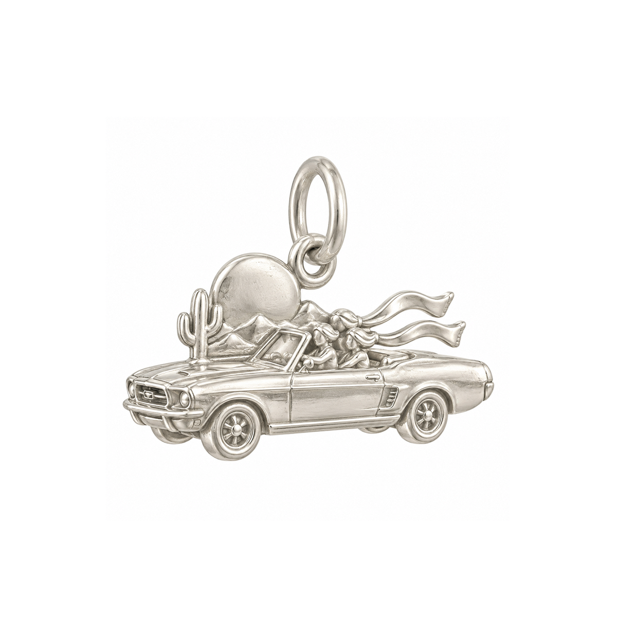 Convertible and Two Scarves Charm — Silver — 50-works-silver-20260916-136