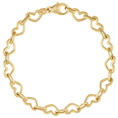 Cordelia Charm Bracelet — gold finish product image